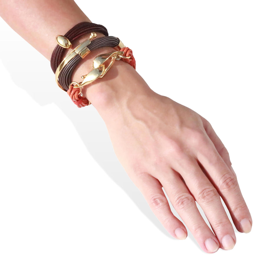 Terra Nile Bracelet In Taupe - Limited Edition Color