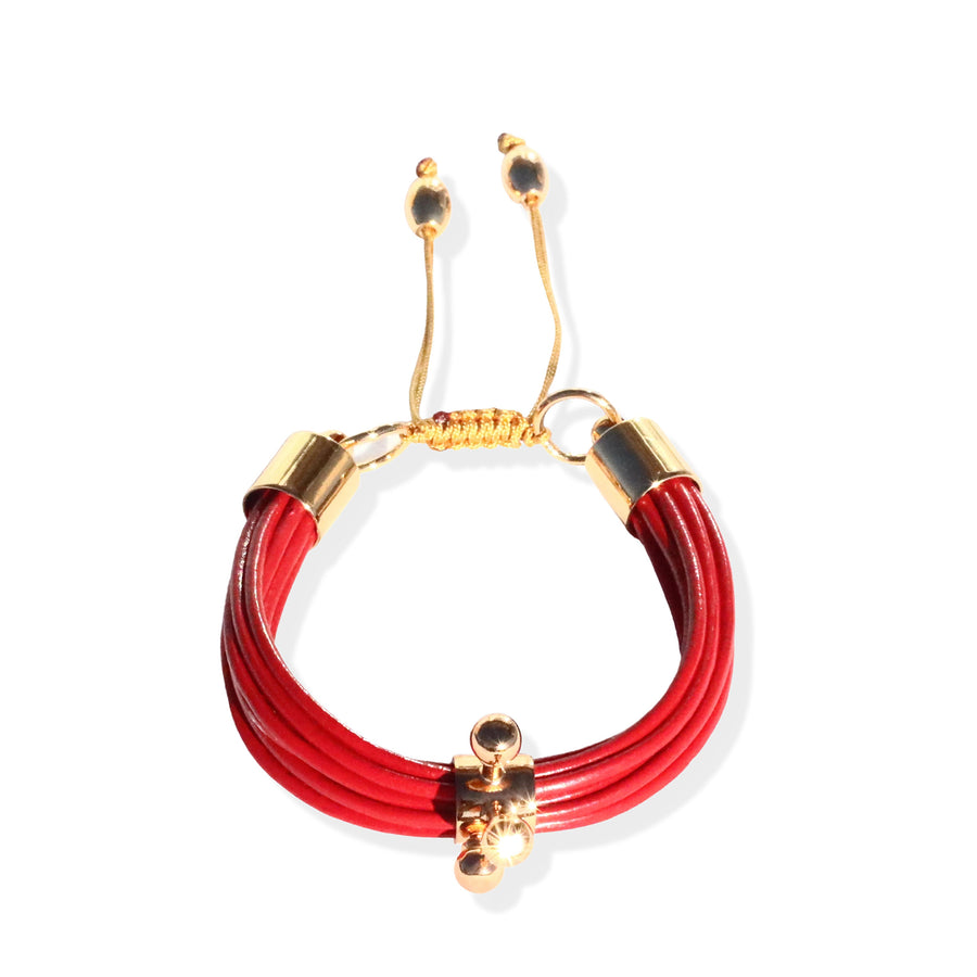 Terra Gobi Bracelet In Red