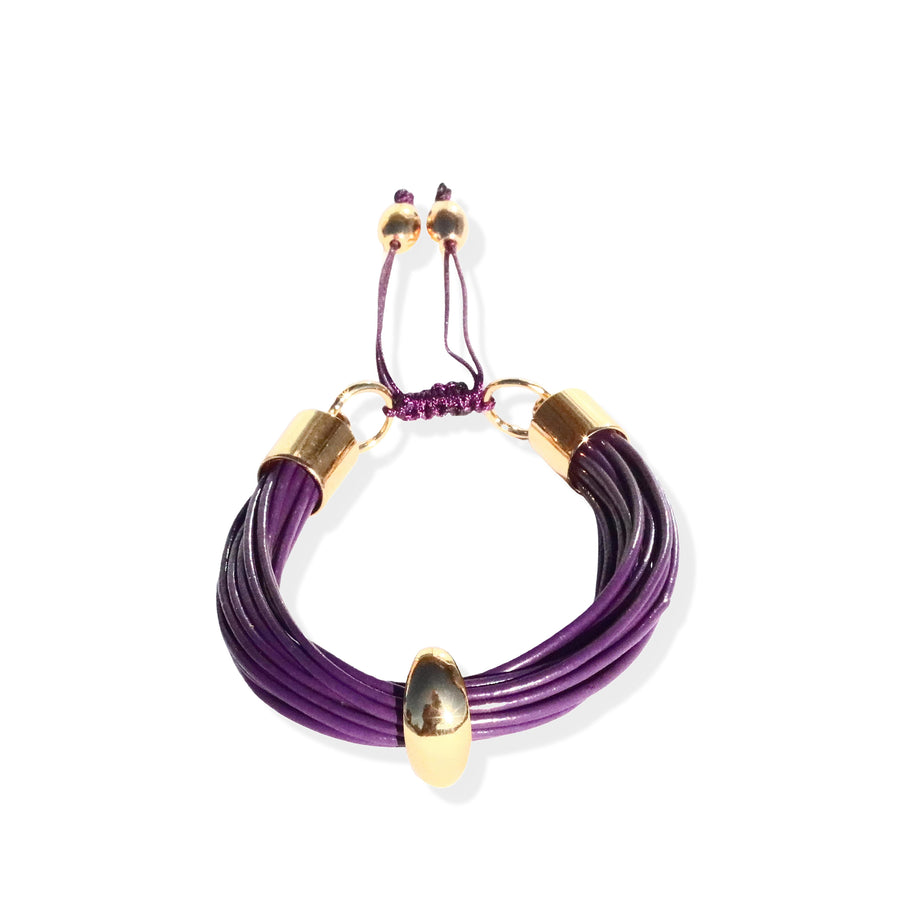 Terra Mali Bracelet In Purple
